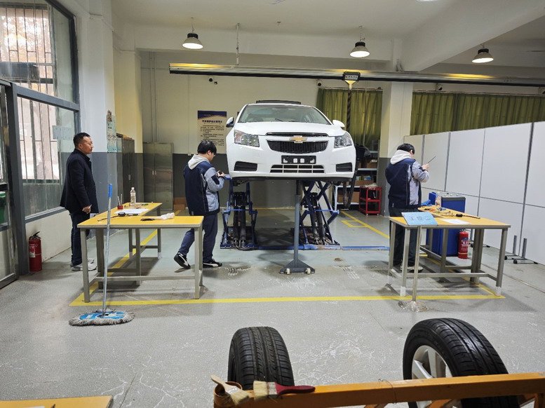 實操考試:制動器拆裝檢測