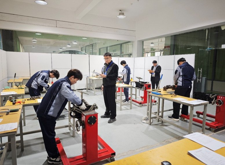 實操考試:曲軸拆裝檢測